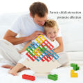 Tetra Tower Balance Stacking Blocks Game, Board Games for 2 Players+ Family Games, Parties, pcsTravel, Kids & Adults Team Building Blocks Toy. 
