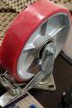 Polyurethane caster wheels with brake heavy duty for trolley. 