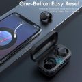 HolyHigh Wireless Earbuds Bluetooth 5.0 Headphones IPX8 Waterproof Sport Earbuds in-Ear Earphones HI-FI Stereo, for Sports, Home Office.. 