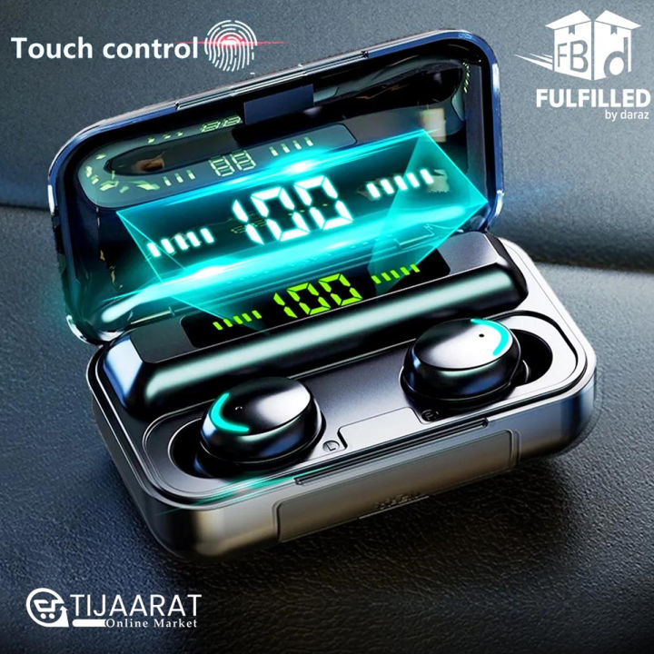 Air F9-5 TWS & F9 Pro Wireless Earbuds – Bluetooth 5.0 Earphones with ...