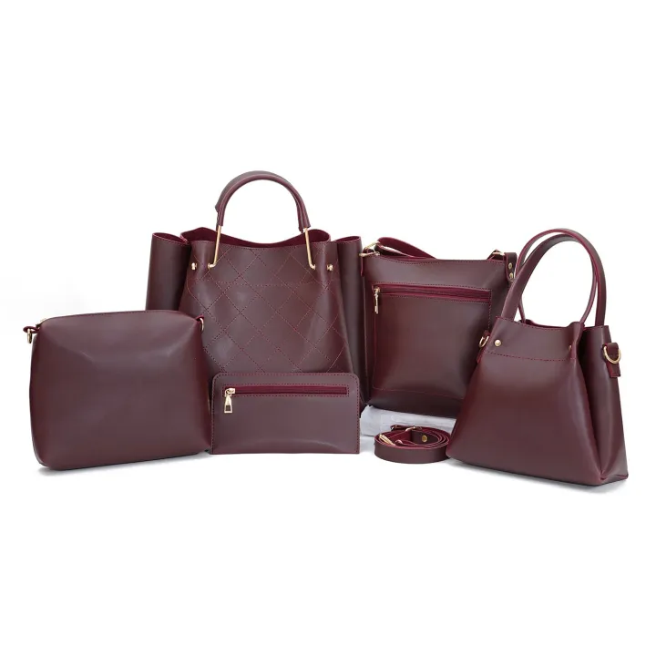 Bag%20X%205%20Piece%20multifunction%20Designer%20Bagset%20For%20Women%20-%20Image%202