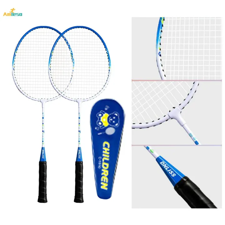 2Pcs%20Sports%20Badminton%20Racket%20Double%20Racquets%20with%20Carry%20Case%20Parentchild%20Interactive%20Toys%20Badminton%20Accessory%20for%20Kids%20for%20Game%20Lawn%20Outdoor%20-%20Image%207