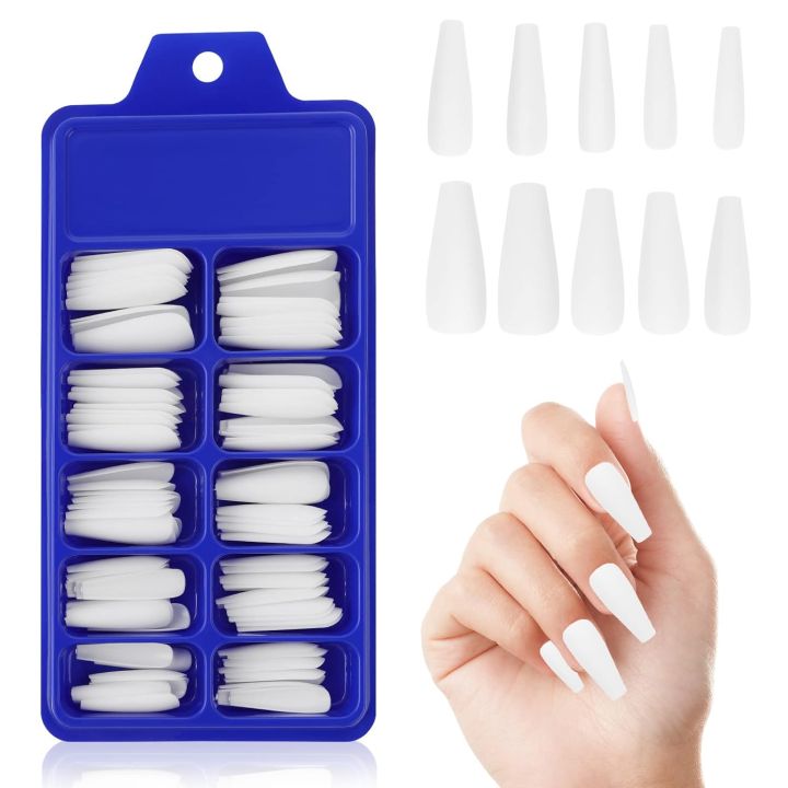 100%20Pcs%20Coffin%20/Almond%20Transparent/White%20with%20Free%20Nail%20Glue%20Bottle%20False%20Nails%20%20Ballerina%20Full%20Cover%20Acrylic%20Nail%20Extensions%20DIY%20Accessories%20Set%20with%20Box%20For%20Girls.%20-%20Image%206