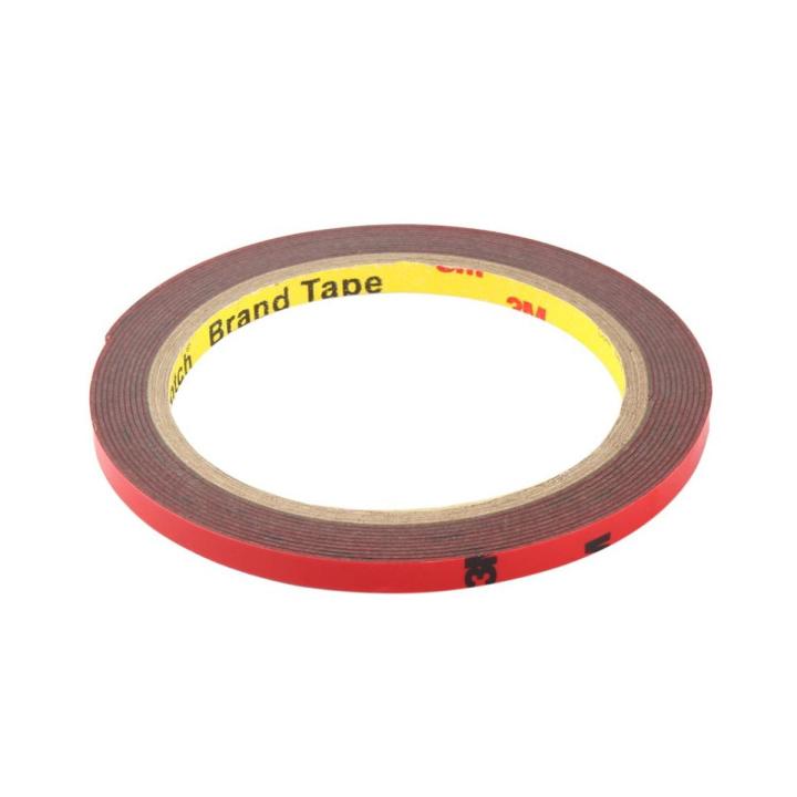 （New）Deluxe 3M Auto Acrylic Foam Double ided Attachment Tape Eay liner 6 mm