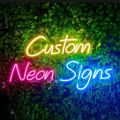 Customize Neon Big Sizes Sign Board- Neon Names - Name Plates - Customize Neon Light Names Board  for Wall Decore. 