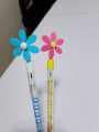 Colorful Flower Top lead pencil – Cute Decorative Stationery for Kids & Students. 