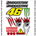 universal sticker pack for Cycle Bike Car etc. 