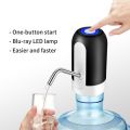Wireless Smart Electric and Manual Water Dispenser Pump Automatic Rechargeable and Portable USB Charging For 19L Large Drinking Water Can Bottle Portable Beverage Suction Automatic Suction Pump For Home. 