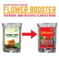 Flower Booster 800 gm Natural & Organic Fertilizer for bigger, More Beautiful Flowers & Roses. 