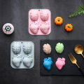 Brain Heart Shape Silicone Mold Food Grade Brain Fondant Molds Silicone Mold  MJ. 