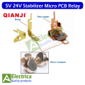 Best Quality Qianji 5 Pin 5v 24v Stabilizer Micro P C B Relay 7a jqc-3f( t73) By Electrica. 