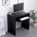 Black Computer Desk PC Laptop Table Home Office Study Workstation Gaming. 