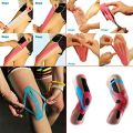 Kinesiology Tape - Pain Relief Adhesive - Best Therapeutic Muscle Support Aid - Sports Wrap for Knee Elbow Wrist Back Shoulder Ankle & Neck injury tape - Physio tap Water resistant. 