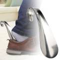 1Pcs Professional Shoe horn 14.5 cm Stainless Steel Metal Shoe Horn Spoon Shoehorn Shoes Lifter Tool Stainless Steel for easy use. 