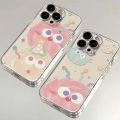 【Ready stock+COD】Cartoon Cute Plush Ball Suitable For iPhone 16 11 15 14 13 12 Pro Max 7 8 14 15 16 Plus XR 7 Plus XS Max SE 2020 2022 Phone Case. 
