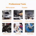 40-Piece SAE/Metric Socket Set with Ratcheting Wrenches, 1/4" & 3/8" Drive, 6-Point Hex Socket Mechanics Kit Tool Kits AA. 