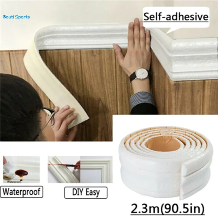 %E3%80%90Footprint%E3%80%91%20L-Warm%202.3M%20X%208Cm%203D%20Waterproof%20Foam%20Wall%20Stickers%20Wallpaper%20Wall%20Trim%20Line%20Skirting%20Border%20Living%20Room%20Decoration%203D%20Pattern%20Sticker%20Decoration%20Self%20Adhesive%20Waterproof%20Strip%20-%20Image%205