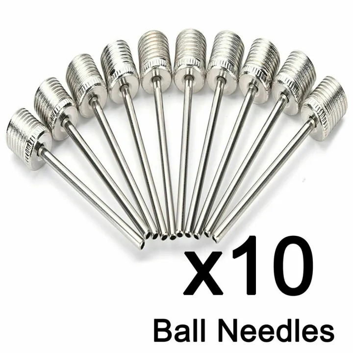 Inflator Pin 10PCS Metal Adaptor Air Pin VolleyBall Basketball Football Pump ...