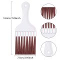 Radiator Repair Tool-4 x Plastic air conditioning condenser fin cleaning brush 18 x 7.5cm
2 x Condenser fin straightener cleaner
2 x Stainless steel fin cleaner for air cooler 14.5 x 2cm-White & silver. 