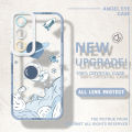 YYDS for Samsung A16 5G Back Cover Astronaut Buddy Transparent Silicone Soft Case full lens protection Ultra Thin Phone Cover. 