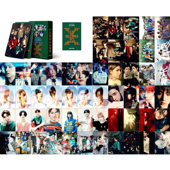 55pcs/Box Kpop ENHYPEN Album Lomo Card Photocard For ENGENE Gift