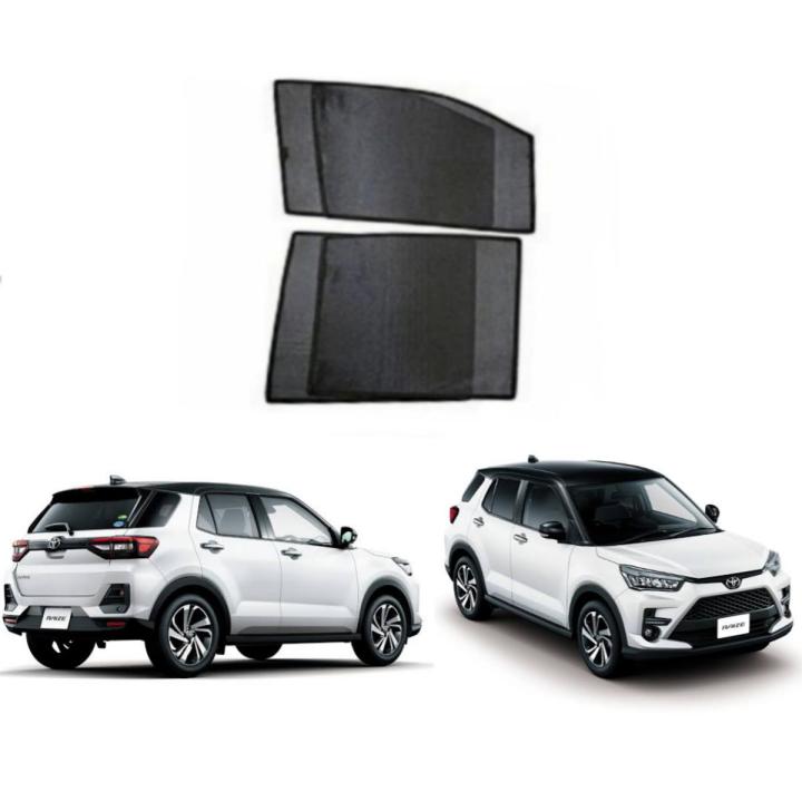 Toyota Raize Sunshades (Dark) - 4pcs