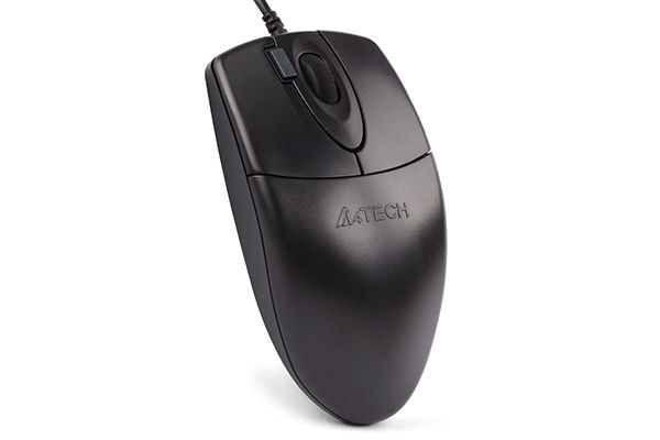 A4Tech OP-620DS Wired Optical Mouse - 2x Click Button - 1200 DPI - For ...