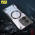 Nanu For Xiaomi Redmi 13C 5G 13R Poco M6 5G [Bull] Compatible with Magsafe Phone Case Shockproof Slim Soft Cover Transparent Back Protection Casing. 