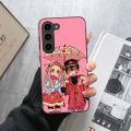 TBHK Hanako Kun Mobile Cell Phone Case for Samsung Galaxy S23 S22 S21 S20 S10 S9 Plus FE Ultra Lite Black Phone Cover Funda. 