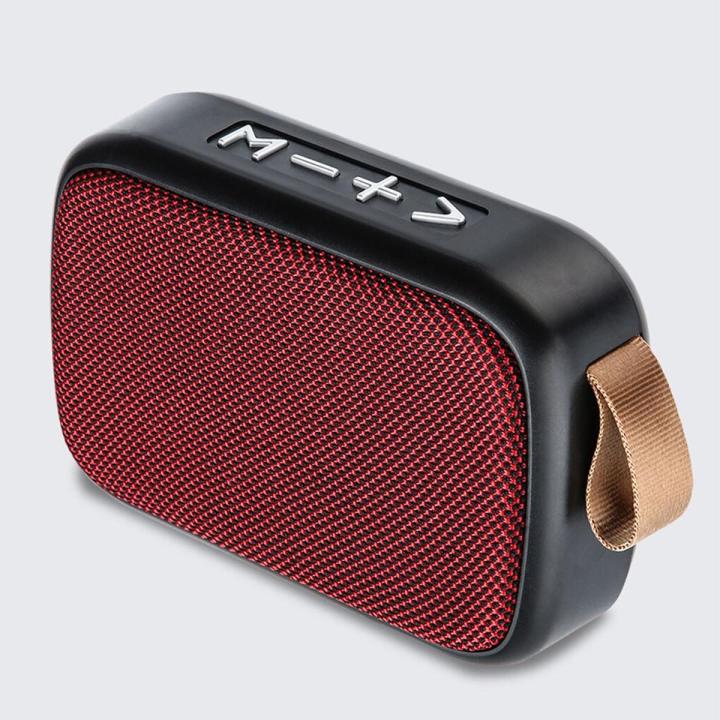G2 Wireless Bluetooth Speaker Outdoor Card U Disk Audio Creative Portable Mini Subwoofer Gift Wireless Rechargeable Speakers
