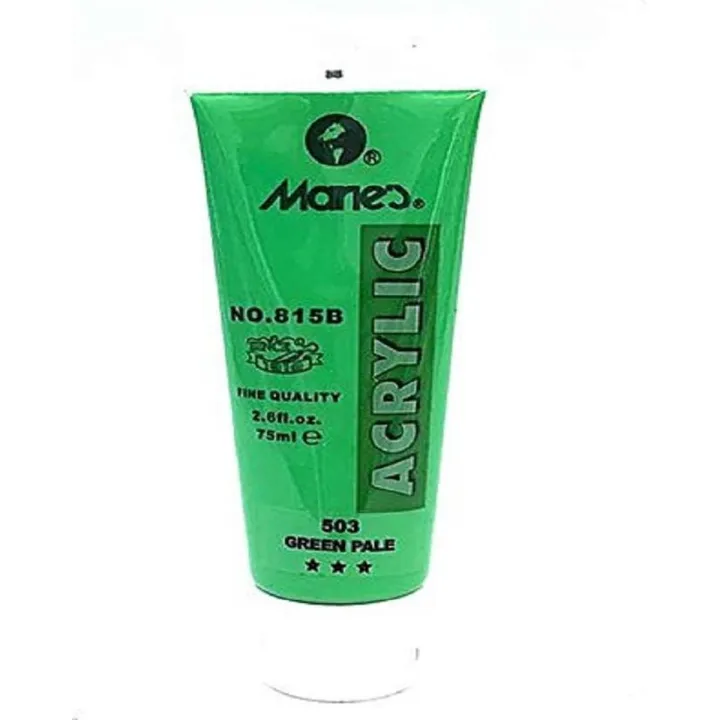 Marie's%2075ml%20Acrylic%20Colors%20Paint%20Tubes-503%20Green%20Pale%20-%20Image%202