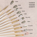 Japanese Nail Brush Set Full Set of Light Therapy Painted Pull Line Universal Stroke Flower Gradient Nail Shop Special Brush. 
