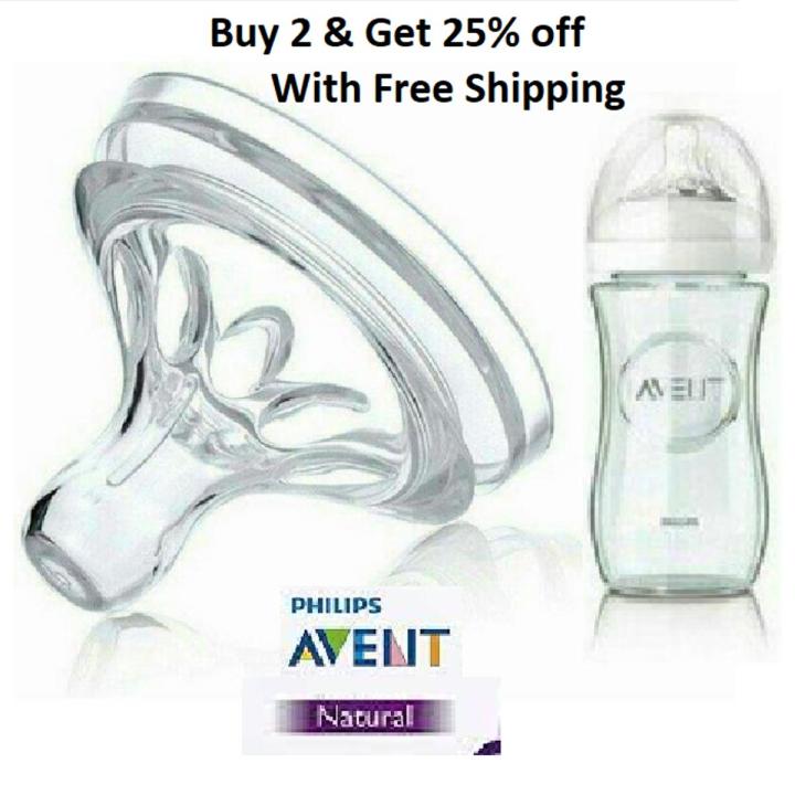 Avent Natural Nipples - Avent Natural Feeder Nipples - Feeding Nipples For Avent Natural