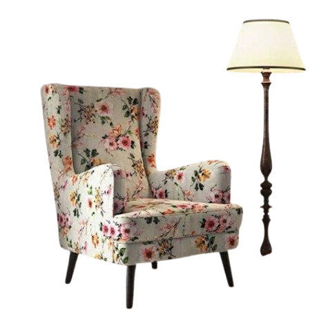 1 Modern Sofa Printed  Desigen One Seater Printed  valvet Colour With 1 cousion free {Special Offer available}