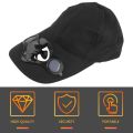 Summer Sport Outdoor Hat Cap With Solar Sun Power Cool Fan For Cycling. 