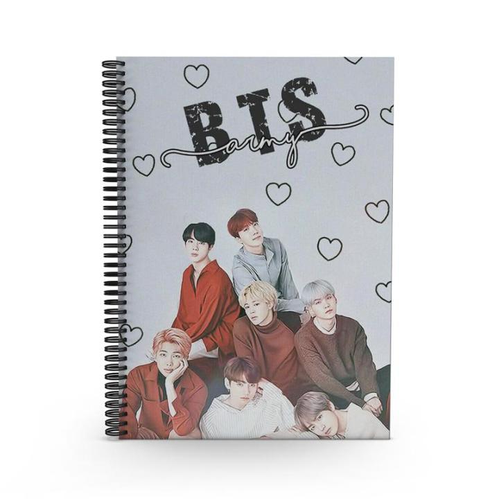 Customized BTS Member  Spiral Notebook