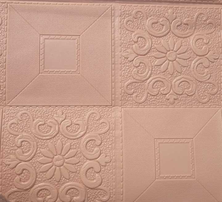 Pack of 5 Wall Panels Foamic Wall Panels Self-Adhesive Wall Panels Peel and Stick 70x70cm