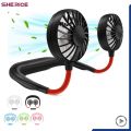 Neck Fan for Kitchen | Folding Handheld Fan Wearable Portable Neckband Mini Fan USB Chargeable Nack Fan. 