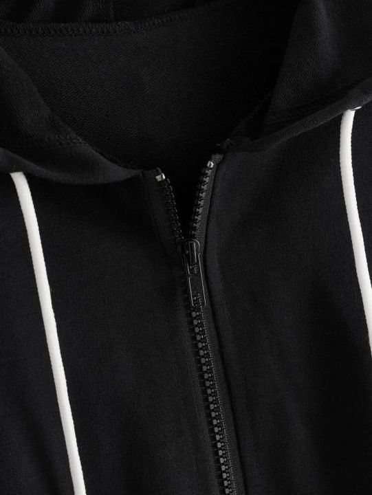 New%20Black%20Side%20Flower%20Sleeves%20Stripe%20Printed%20Hoodie%20Zipper%20For%20Girls%20and%20Women%20-%20Image%206