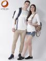 "HUBBY WIFEY" Printed Couple T-Shirt Full Sleeves. 