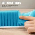 Soft Bristle Cleaning Brush, Hand Brushs Dust Removal Scrubber Cleaner for Home Bed Sofa Furniture Hair. 