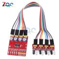 4 Channel Infrared Tracking Line Sensor Module Transmission Obstacle Avoidance for Arduino Diy Smart Car Robot. 