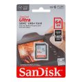 SanDisk 64GB Ultra SDXC UHS-I Memory Card - 140MB/s, C10, U1, Full HD, SD Card For Camera. 