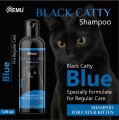 REMU - BLACK CATTY SHAMPOO 320ML  - Blue. 