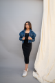 Genie Mid Crop Jacket. 