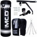 MCD Boxing Bag | Sand Bag | Punching Bag Set Black. 