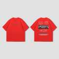 Oversized Drop-shoulder Graphic DTF PORSCHE Printed T-shirts For Men And Women. 