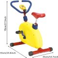 Kids Fitness Exercise Bike Equipmen Readmill for Toddlers with Adjustable Seat Mini Exercise Kid Stationary Bike Suitable for Children Aged 3-8. 