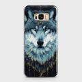 Samsung S8 Cover - SkinLee HQ Hard Case - Vintage Galaxy Wolf - SKINLEE-359-1-17-76. 