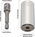 Gator Grip the Original Universal Socket 3PC Kit. Self-Adjusts for shape and size as well as Standard and Metric application. 